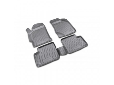 Коврики в салон KIA Spectra 2005->, 4 шт. (полиуретан) от ELEMENT Коврики в салон KIA Spectra 2005->, 4 шт. (полиуретан)