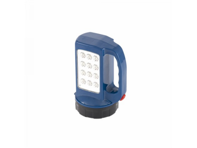Фонарь поисковый, 1W+12LED, 3хАА// STERN