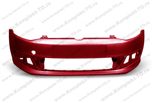 Бампер передний 10-15 Wild Cherry (КРАСНЫЙ) для VOLKSWAGEN POLO SEDAN JH20POL11016LA3T